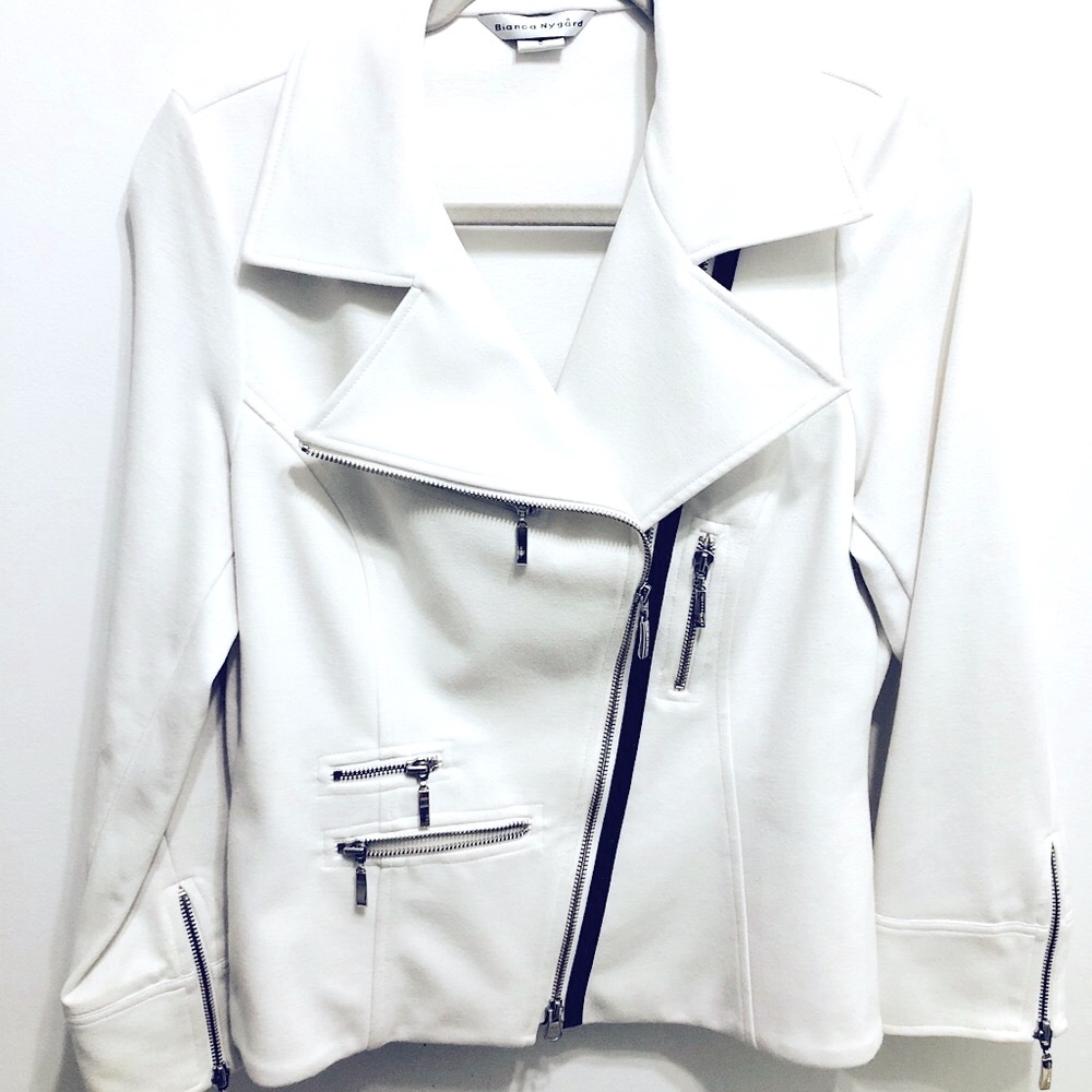 BIANCA NYGARD bomber style blazer
